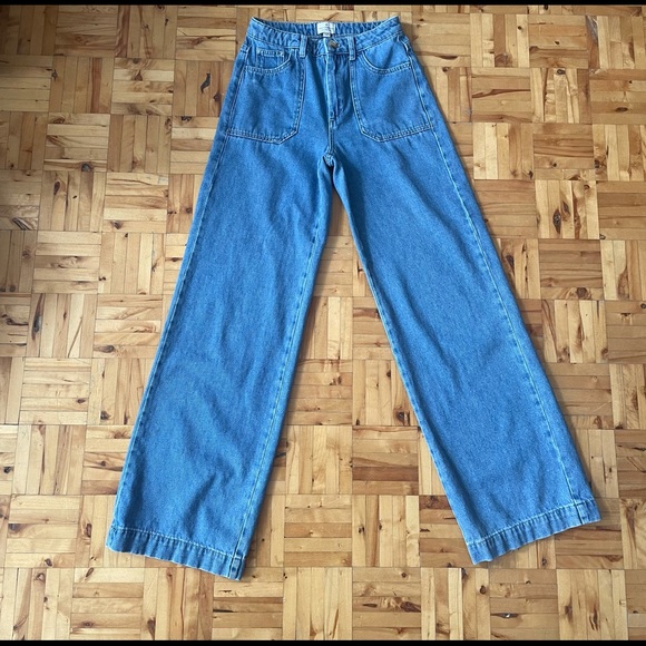 French Connection Jeans Wide-Leg - Picture 3 of 4